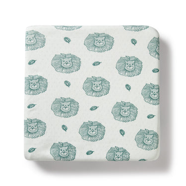 Wilson & Frenchy - Little Lion Organic Pointelle Cot Sheet